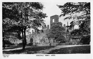 BR80707 kirkstall abbey  leeds real photo    uk