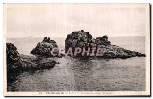 Postcard Old Ploumanac pm Groups of rocks Squevel