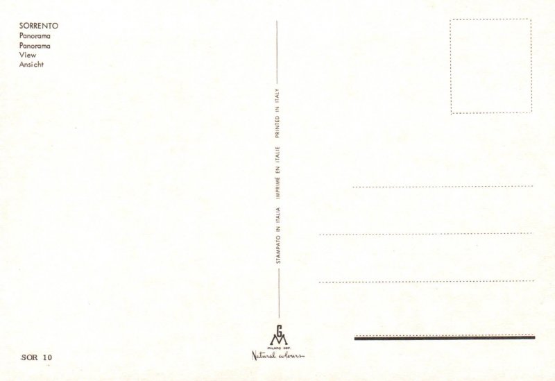 Panorama,Sorrento,Naples,Italy