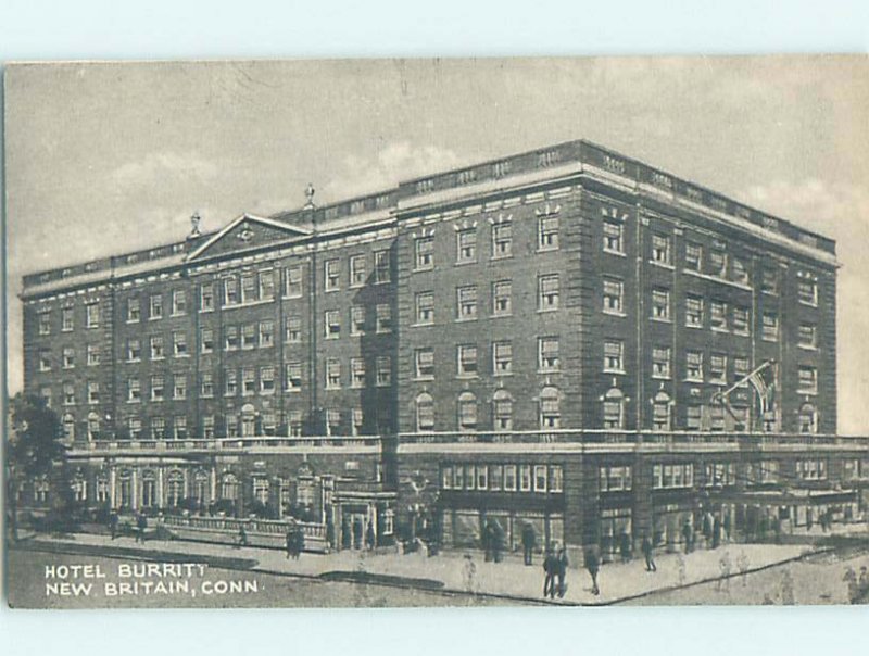 1930's HOTEL SCENE New Britain Connecticut CT AE2436