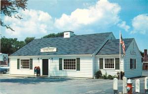 Dennisport Massachusetts~Post Office~Rexall Drug~Red Water Hydrant~Mailbox~1960s