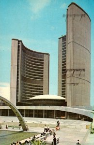 Canada Toronto New City Hall and Nathan Phillips Square 1967