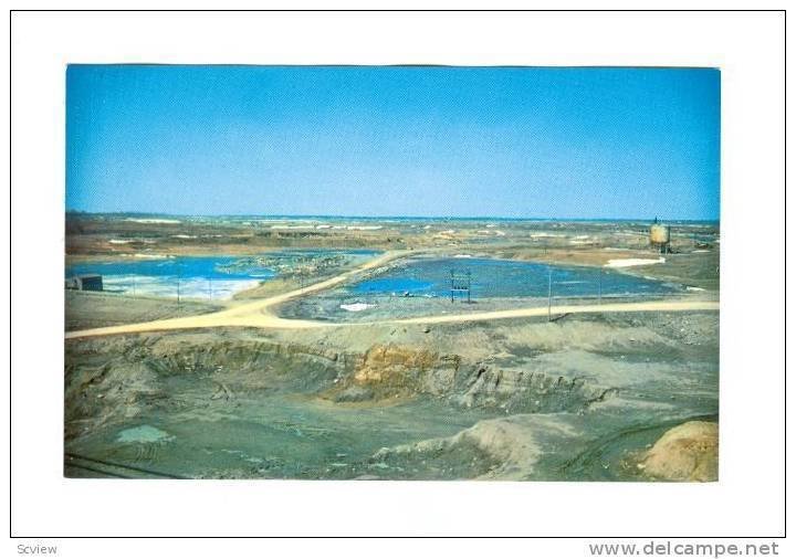 View From Top Of Generating Dam Looking Up-Stream Showing Headpond Area, Onta...