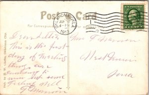 Postcard Baun Building in Oklahoma City, Oklahoma