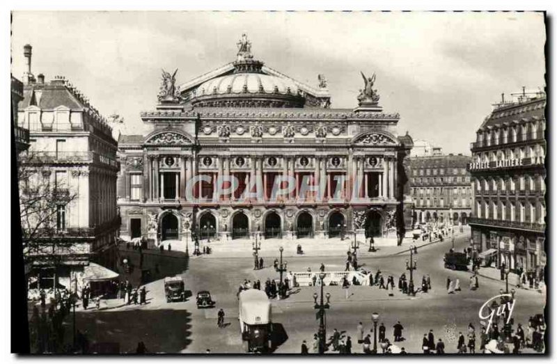 Modern Postcard Paris And Its Place Wonders of L & # 39Opera