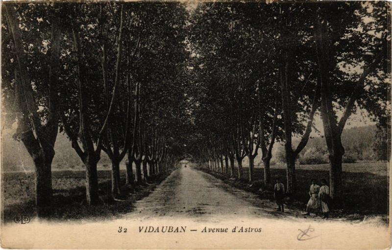 CPA VIDAUBAN Avenue d'Astros (411333)