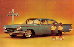 Buick 1959 Sabre Sedan Auto Advertising Vintage Postcard AA27656