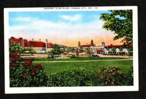 MO Country Club Plaza KANSAS CITY MISSOURI PC Postcard