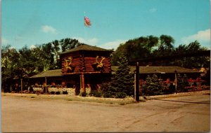 The Rustic Manor Restaurant and Cocktail Lounge Ontario Postcard PC436