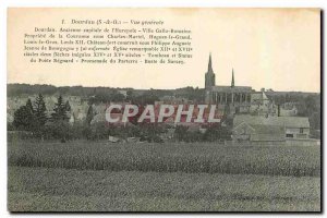 Old Postcard Dourdan S and O General View