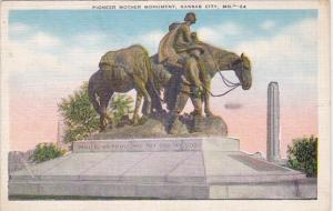 Missouri Kansas City Pioneer Mother Monument 1943