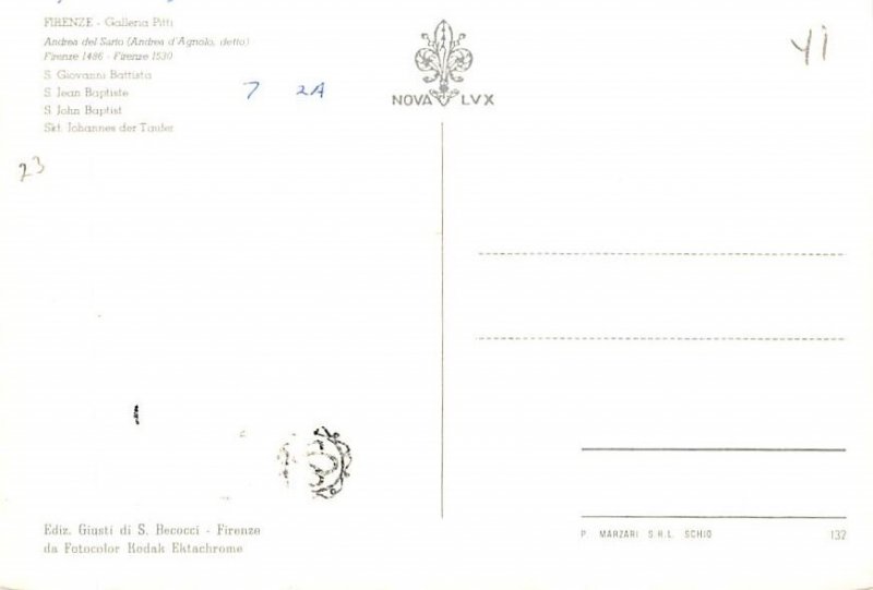 Firenze, Saint John Baptist 