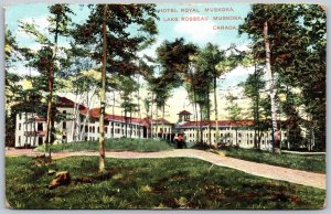 Postcard Lake Rosseau Ontario c1910s Hotel Royal Muskoka by Nerlich