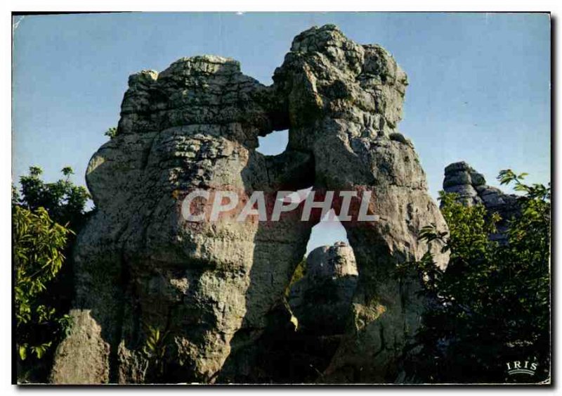 Postcard Modern Ardeche Picturesque Approx Vans Bois de Paiolive filled with ...