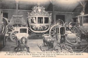 BT14423 Musee des Voitures car voiture du sacre de Charles X Ve           France