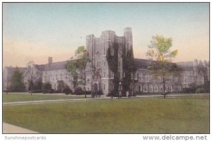 The Union Building Duke University Durham North Carolina Handcolored Albertype