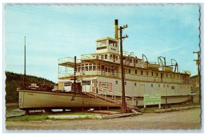 c1910's SS Keno Stern Wheelers Ship Dawson City Yukon River Canada CA Postcard