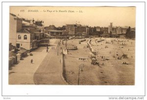 La Plage Et La Nouvelle Digue, Dinard (Ille-et-Vilaine), France, 1900-1910s