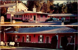 Vintage Postcard Ocala, FL Coral Motor Court Marion County Florida JV10 JK3