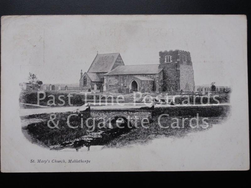 c1908 Lincolnshire: St. Mary's Church, Mablethorpe