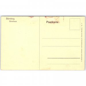 Postcard Nürnberg Dürerhaus Germany Architecture Famous Places