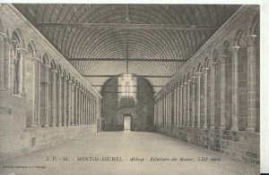 France Postcard - Mont-St-Michel - Abbaye - Refectoire Des Moines - Ref TZ10393