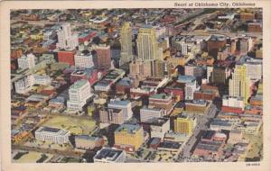 Oklahoma Oklahoma Aerial View Curteich