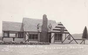 Arizona Santa Claus The Chrstmas Tree Inn Real Photo