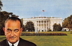 The White House Home of President Lyndon B. Johnson Washington, Washington DC...