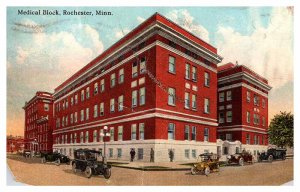 Postcard BUILDING SCENE Rochester Minnesota MN AR8121