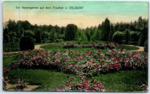 M-96082 The rose garden in the cemetery in Ohlsdorf Hamburg Germany