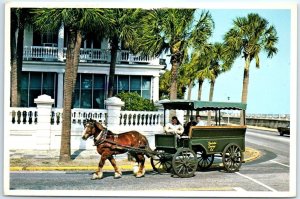 Postcard - Charleston Street Scene - Charleston, South Carolina