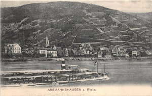 uk42063 assmanshausen a rhein germany dampfer steamer