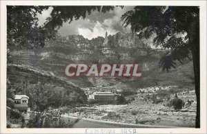 Postcard Modern Monstserrat the montana eu el Rio Liobregat
