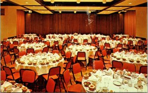 Vtg Princeton New Jersey NJ Nassau Inn Banquet Room Dining Reception Postcard