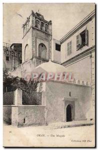 Algeria Oran Old Postcard A mosque