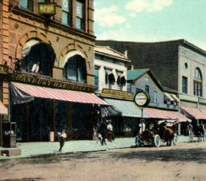 Danbury CT Main Street Connecticut Postcard