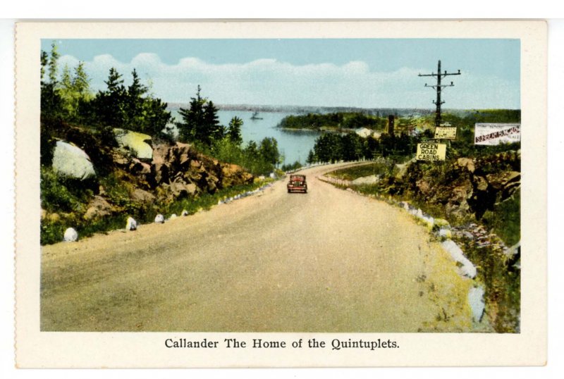 Canada - ON, Callander. Home of Dionne Quintuplets,