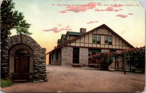 Famous Kuechiers Roost Wine Vault Mt Penn Reading Pennsylvania PA Postcard UNP