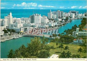 Postcard Row Modern Hotel and indian creek Miami beach florida