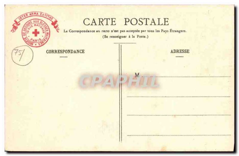 Old Postcard Paris Musee De L Armee of Napoleon Campaign Bed 1st Army