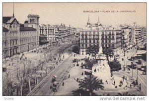 Barcelona , Spain, Plaza de la Universidad , Spain, 00-10s