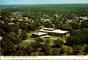 Canada Ontario Perry Sound Panoramic View Of Belvedere Heights Home For The A...