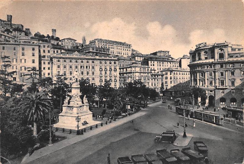 Piazza Acquaverde Genova Italy Unused 