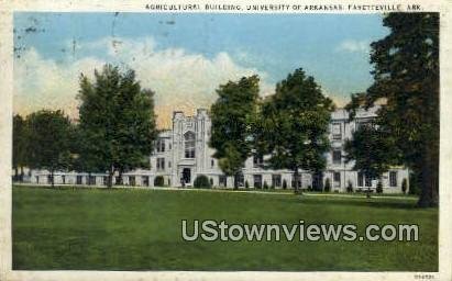 Agricultural Bldg, University of Arkansas - Fayetteville