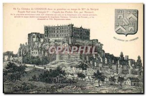 Old Postcard Chateau de Grignan