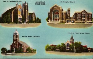 Texas Amarillo Churches Multi View