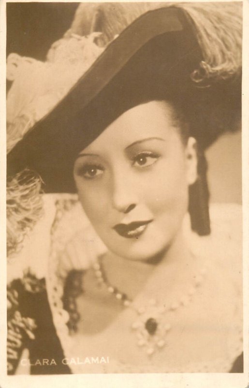 Italian actress Clara Calamai 