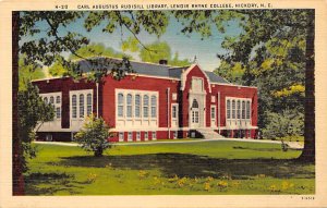 Carl Augustus Rudisill Library, Lenoir Rhyne College Hickory, North Carolina NC