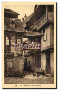 Obernai Old Postcard Old House